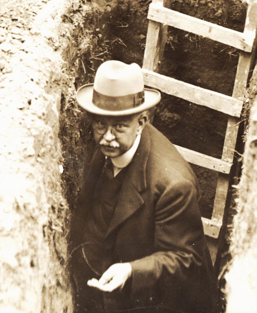 1920s - Dr William Arthur Parks, ROM's first Director of Palaeontology (University of Toronto Archives 2009-9-2MS)