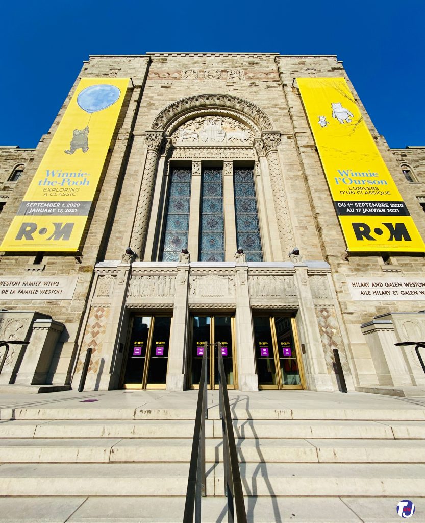August 15, 2020 - The Weston Entrance of ROM at 100 Queen's Park