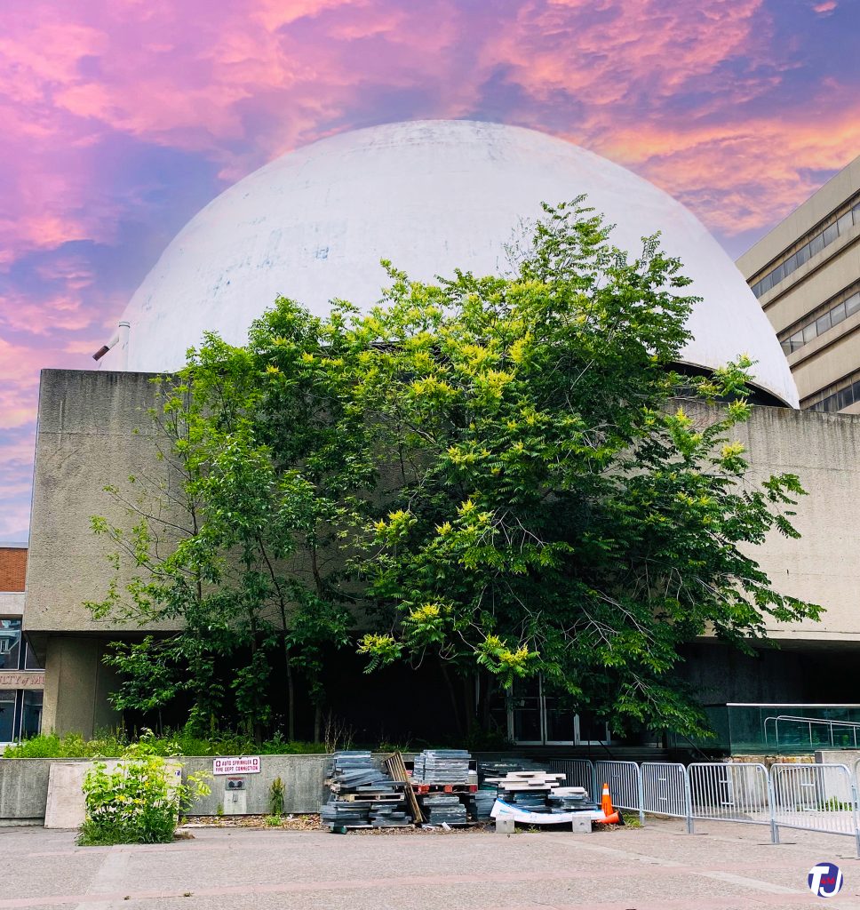 June 27, 2020 – What was originally known as the McLaughlin Planetarium is located on the south side of the Royal Ontario Museum at 90 Queen's Park