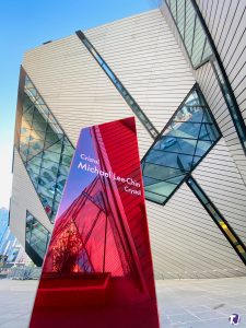 March 21, 2021 - Michael Lee-Chin Crystal sign at ROM